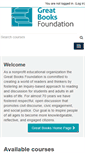 Mobile Screenshot of online.greatbooks.org
